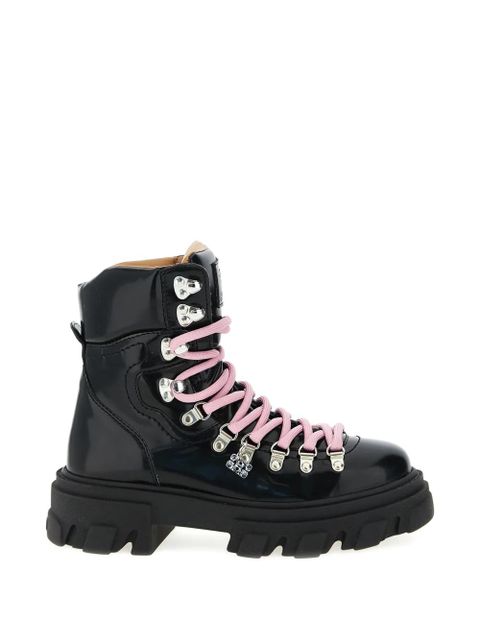 GANNI Cleated mountain boots - Black - zdjęcie produktu nr 1