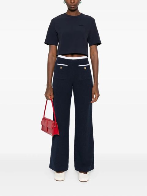 Maje embroidered t-shirt - Blue - zdjęcie produktu nr 2