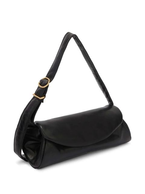 Jil Sander large Cannolo padded shoulder bag - Black