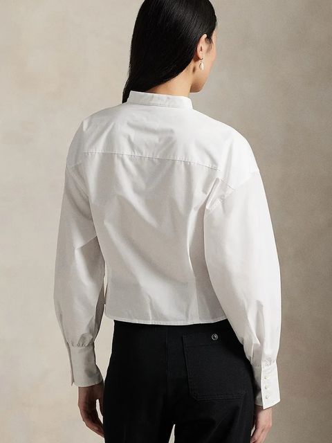 Polo Ralph Lauren koszula bawełniana damska kolor biały relaxed 211971507 - zdjęcie produktu nr 2