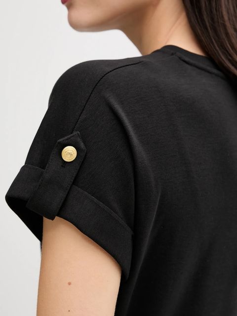 Tommy Hilfiger sukienka kolor czarny maxi rozkloszowana WW0WW46711