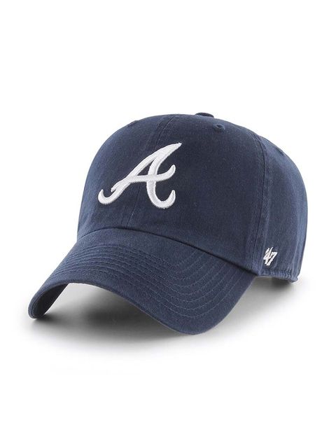47 brand czapka z daszkiem bawełniana MLB Atlanta Braves - zdjęcie produktu nr 2