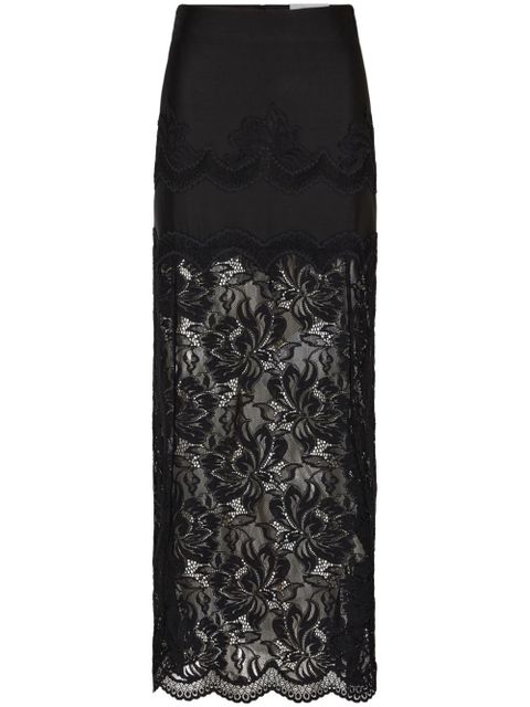 Rabanne lace maxi skirt - Black - zdjęcie produktu nr 1