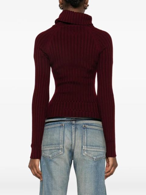 Blumarine turtleneck sweater - Red