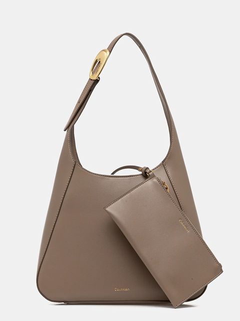 Calvin Klein torebka kolor beżowy LV04F3402G - zdjęcie produktu nr 1