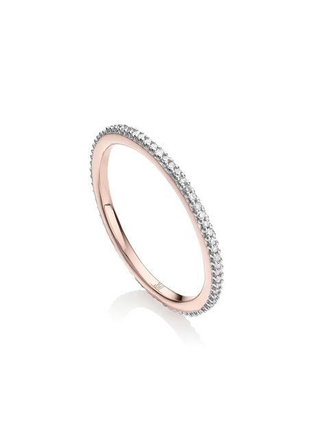 Monica Vinader Skinny Eternity Diamond ring - Silver - zdjęcie produktu nr 1