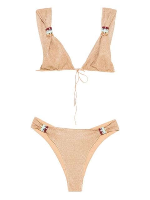 Oséree embellished beachwear - Neutrals - zdjęcie produktu nr 1