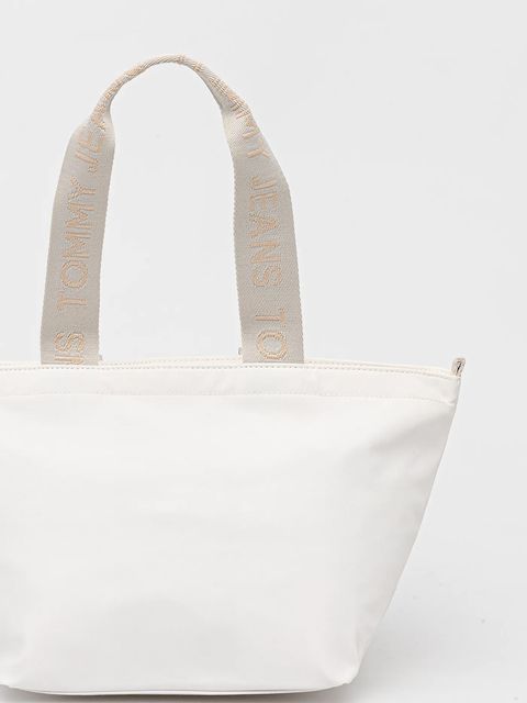 Tommy Jeans torebka kolor biały AW0AW17890