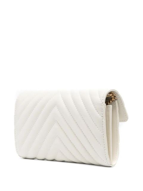 PINKO Love One quilted shoulder bag - White - zdjęcie produktu nr 2