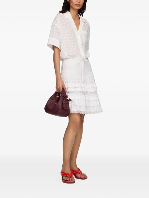 GANNI broderie-anglaise shirt - White - zdjęcie produktu nr 2