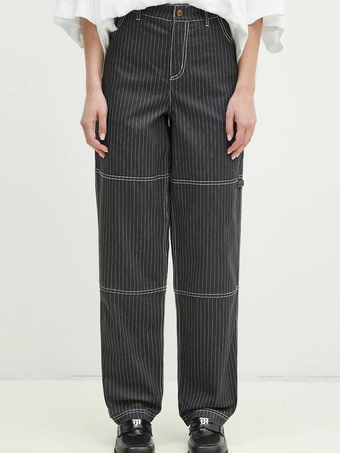 adidas Originals spodnie Aop Pant damskie kolor szary fason cargo high waist JJ3140 - zdjęcie produktu nr 1