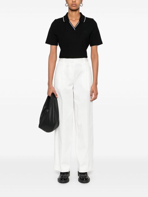 Moncler short-sleeves polo shirt - Black - zdjęcie produktu nr 2