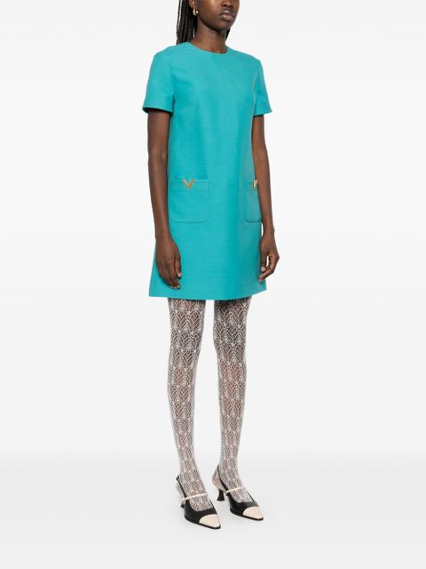 Valentino Garavani VGold mini dress - Blue