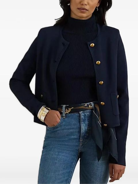 Lauren Ralph Lauren buttoned pocket cardigan - Blue - zdjęcie produktu nr 1