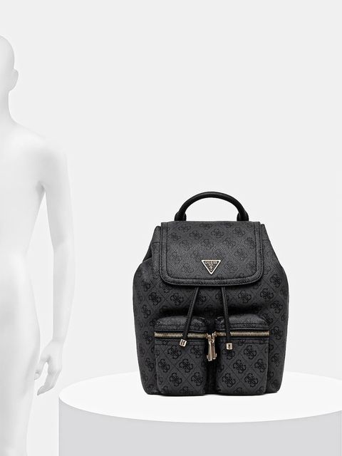 Guess plecak MANHATTAN damski kolor szary mały wzorzysty HWSG71 18310 - zdjęcie produktu nr 2