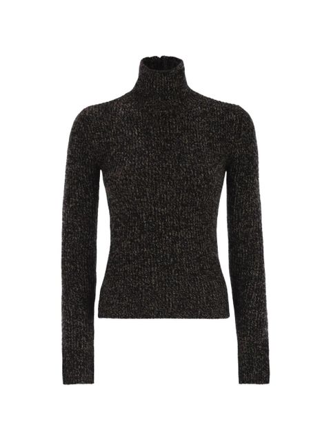 Max Mara ribbed turtleneck jumper - Black - zdjęcie produktu nr 1
