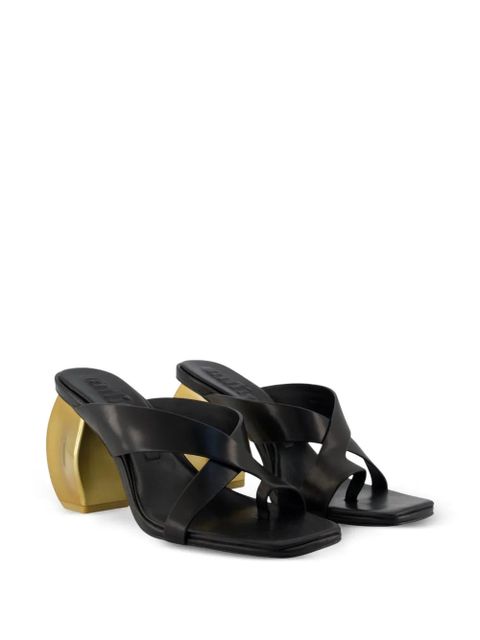 Cult Gaia Nina leather sandals - Black - zdjęcie produktu nr 2