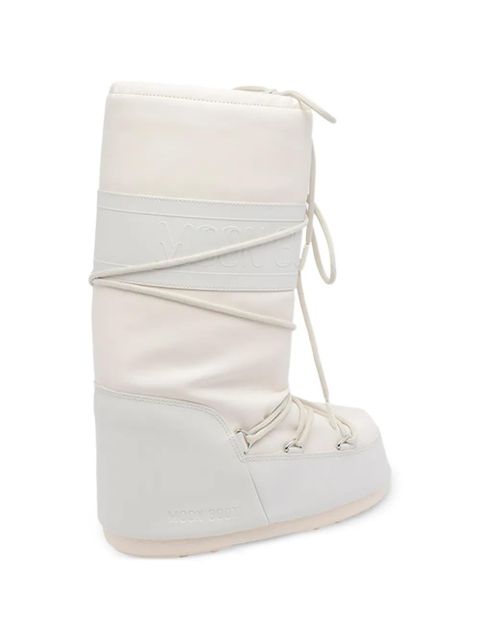 Moon Boot logo lace boots - Neutrals