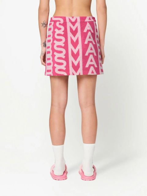 Marc Jacobs The Monogram Terry miniskirt - Pink