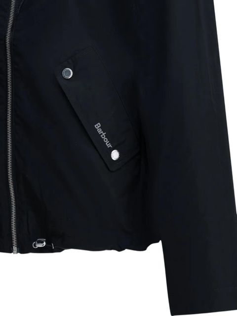 Barbour Weaver corduroy-collar hooded coat - Blue