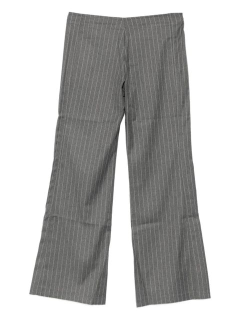 Gimaguas Nicole pinstripe buckled-waist trousers - Grey - zdjęcie produktu nr 2