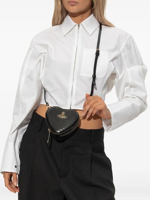 Vivienne Westwood heart-shaped cross body bag - Black - zdjęcie produktu nr 2