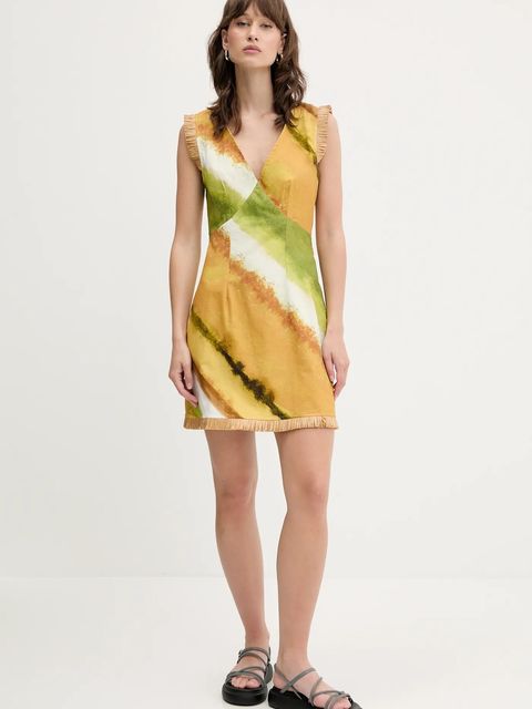 Never Fully Dressed sukienka lniana - zdjęcie produktu nr 2