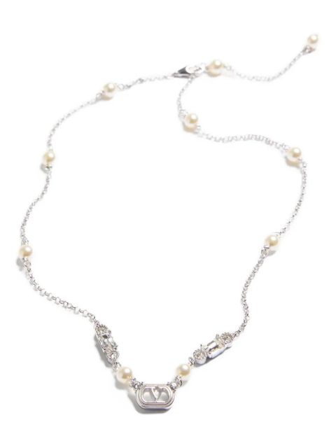 Valentino Garavani Ovalette necklace - Silver