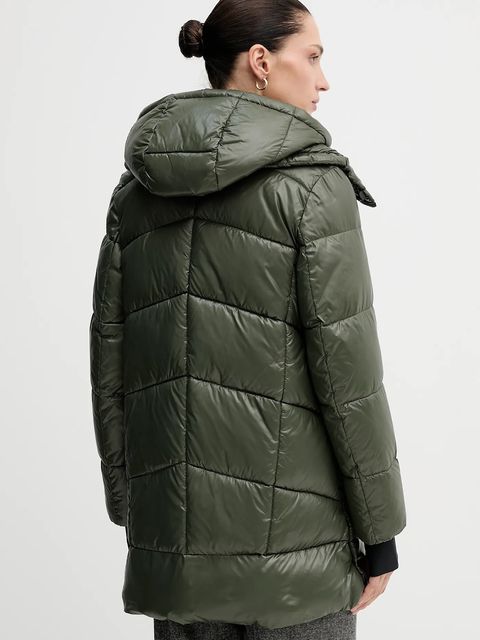 Geox kurtka SERILDA kolor zielony zimowa W5628G T3121