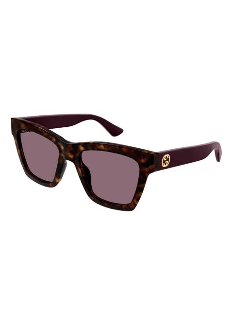 Gucci Eyewear square-frame sunglasses - Brown - zdjęcie produktu nr 2