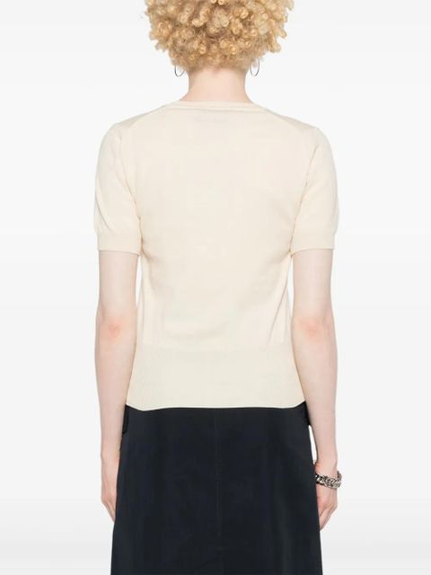 Vivienne Westwood Bea ribbed-knit top - Neutrals