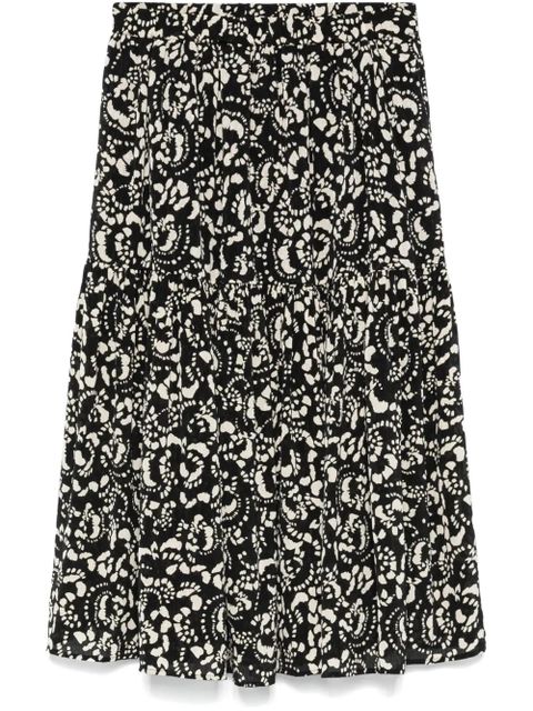 Ba&Sh Eola midi skirt - Black - zdjęcie produktu nr 1