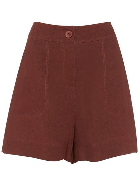 ERES Correct high-waisted shorts - Brown - zdjęcie produktu nr 1