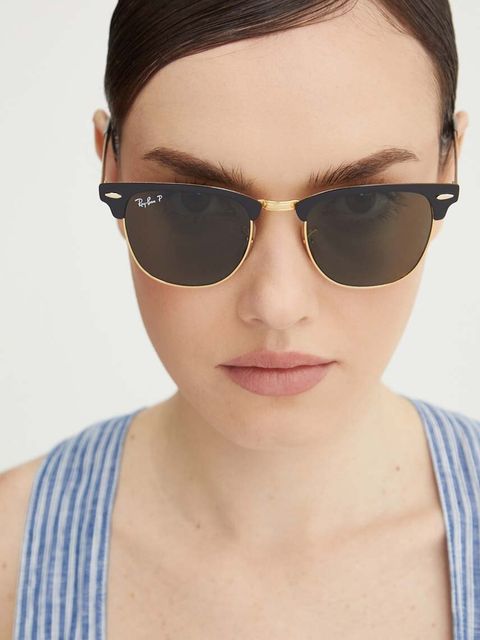 Ray-Ban – Okulary CLUBMASTER METAL 0RB3716