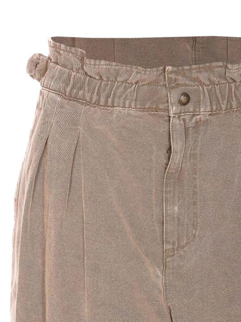 MARANT ÉTOILE pleated trousers - Neutrals