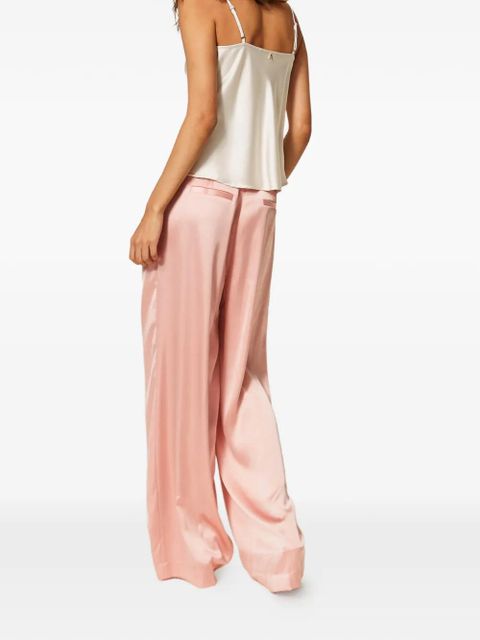 TWINSET plated trousers - Pink
