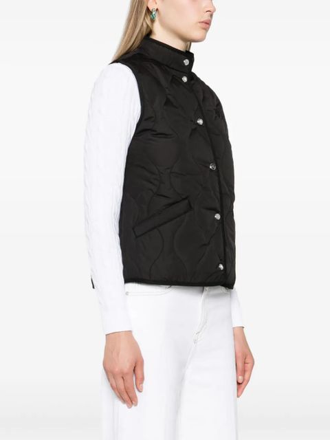 Lauren Ralph Lauren mock-neck quilted gilet - Black - zdjęcie produktu nr 2