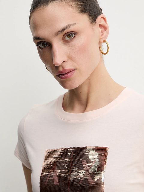 Armani Exchange t-shirt bawełniany