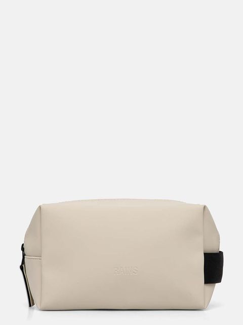 Rains kosmetyczka Wash Bag Small W3 kolor beżowy 15580-26