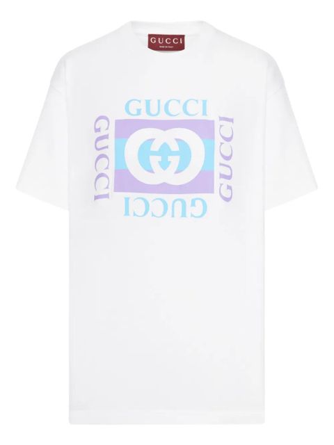 Gucci interlocking-g logo T-shirt - White - zdjęcie produktu nr 1