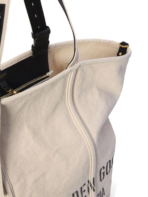 Golden Goose logo shopping bag - Neutrals - zdjęcie produktu nr 2