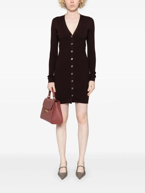 PINKO Riserva mini dress - Brown