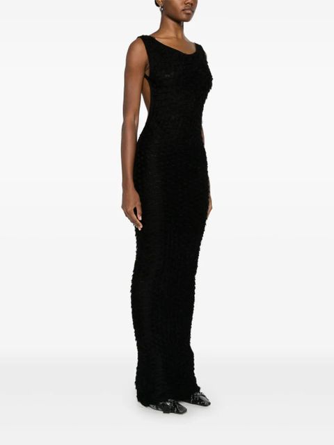 ENTIRE STUDIOS Ringlet maxi dress - Black - zdjęcie produktu nr 2