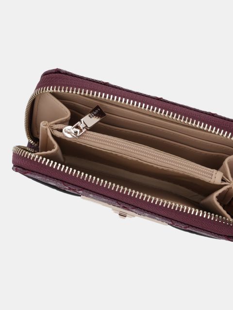Guess portfel IDRA damski kolor bordowy SWGG81 57140