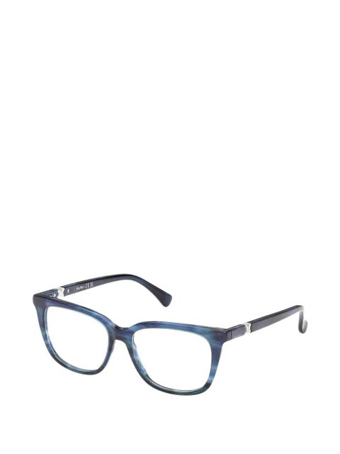 Max Mara Eyewear square-frame glasses - Blue - zdjęcie produktu nr 2