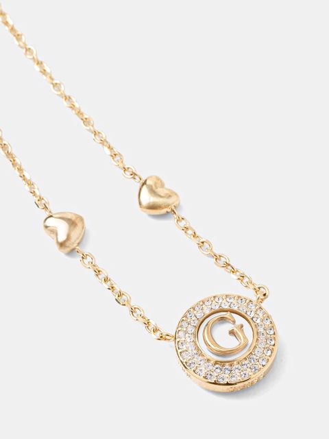 Guess naszyjnik damski ze stali nierdzewnej G TALISMAN - zdjęcie produktu nr 1