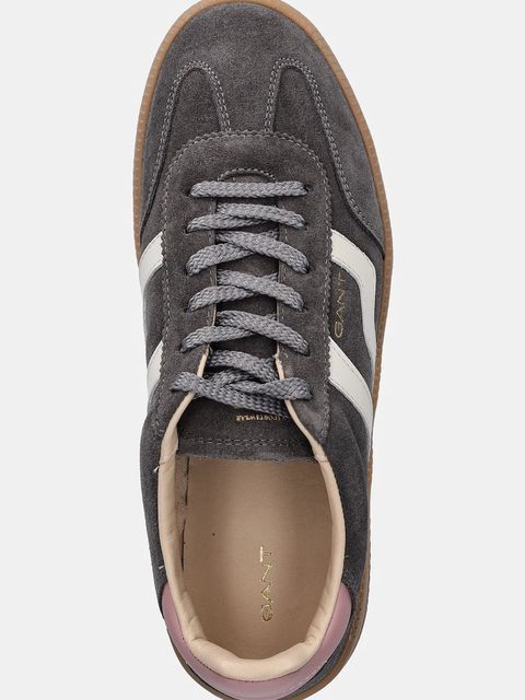 Gant sneakersy zamszowe Cuzmani damskie kolor szary 31533048