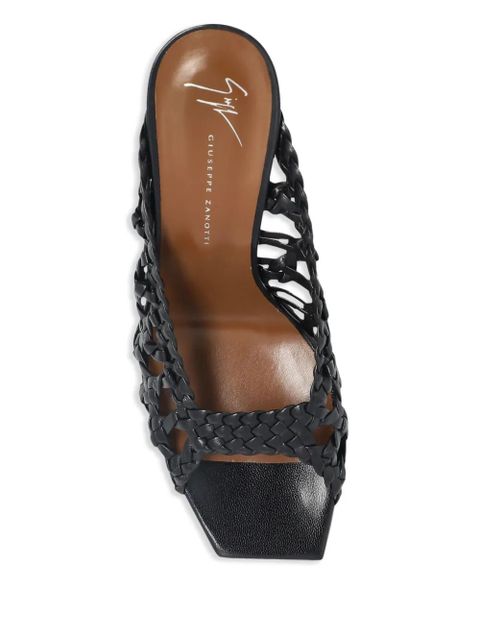 Giuseppe Zanotti 90mm GZ Mya Cage sandals - Black