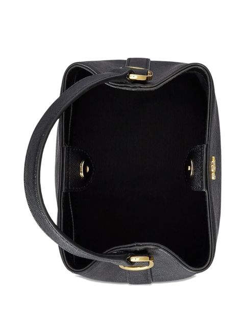 Lauren Ralph Lauren small Reese bucket bag - Black