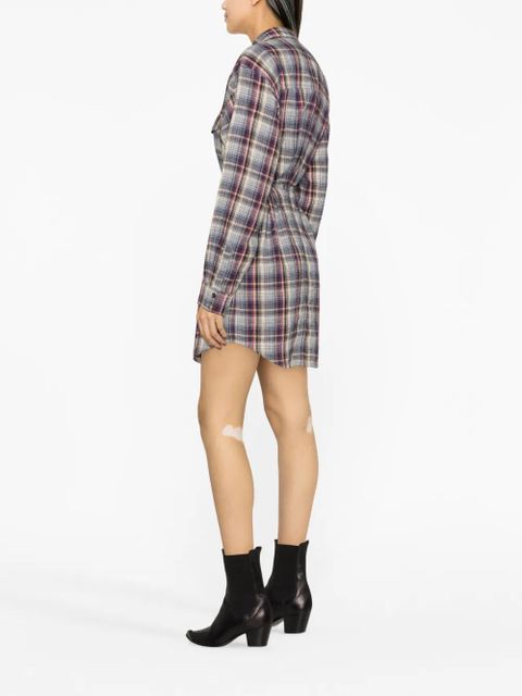 MARANT ÉTOILE Liliane midi shirt dress - Blue